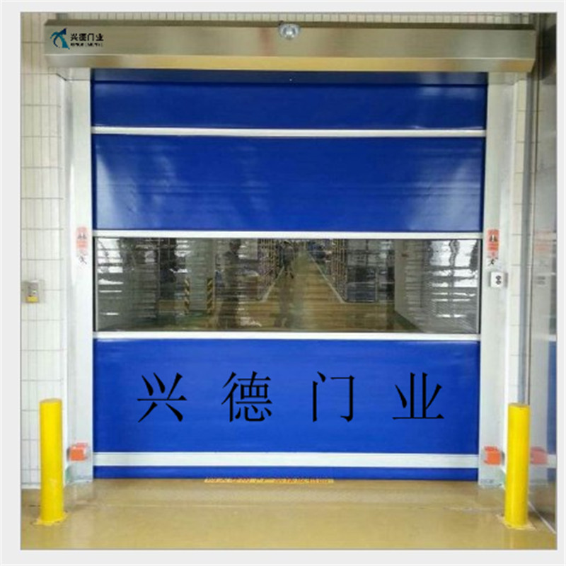 興德門(mén)眾多企業(yè)廠房選擇，只因快硬質(zhì)快速門(mén)的人性化